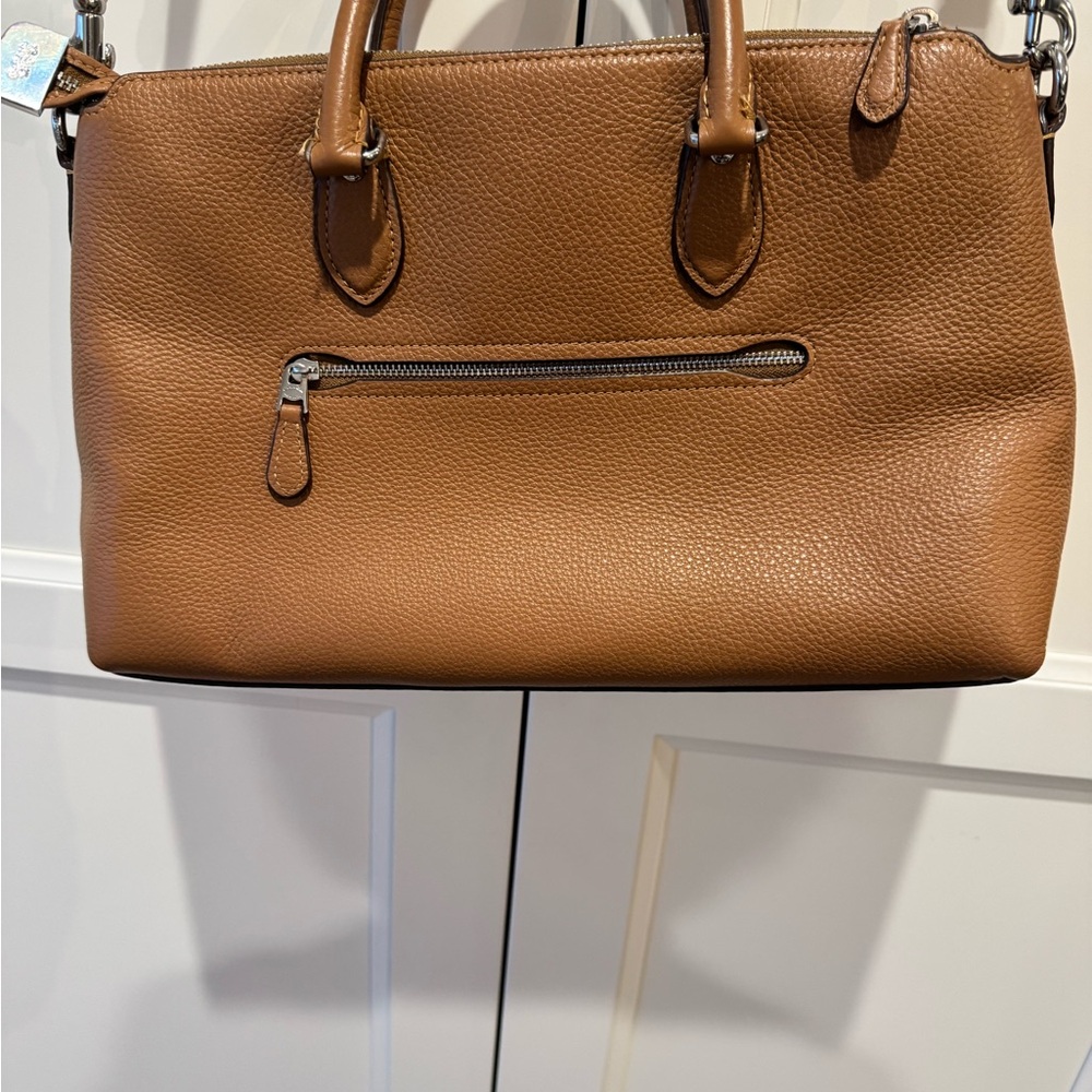 Coach Light Saddle Georgia Satchel - Picture 2 of 5